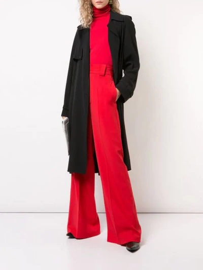 Shop Proenza Schouler Wide-leg Trousers In Red