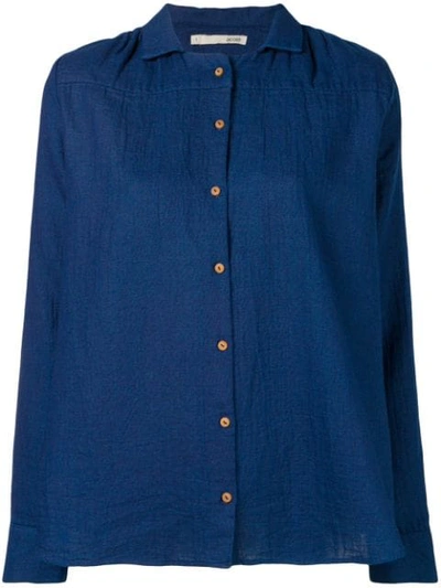 Shop Acoté Longsleeved Shirt - Blue