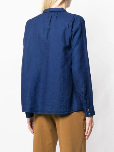 ACOTÉ LONGSLEEVED SHIRT - 蓝色