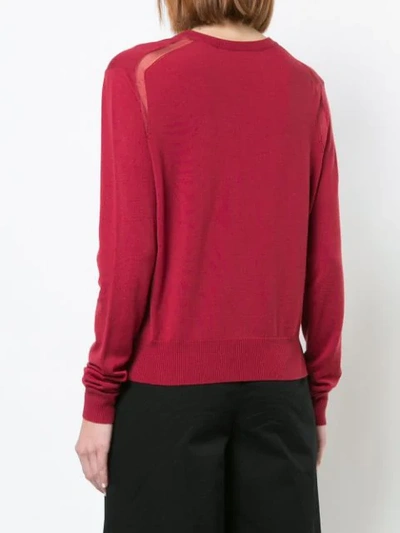 Shop Proenza Schouler Merino Crewneck In Brown