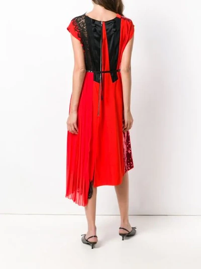 Shop Marc Jacobs Sequins Embellished Dress In Red