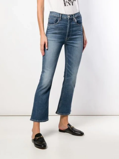 Shop 3x1 High-waist Cropped Jeans In Mabelle