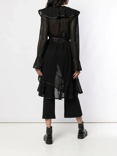 Shop Marc Jacobs Layered Ruffle Jumpsuit In Black