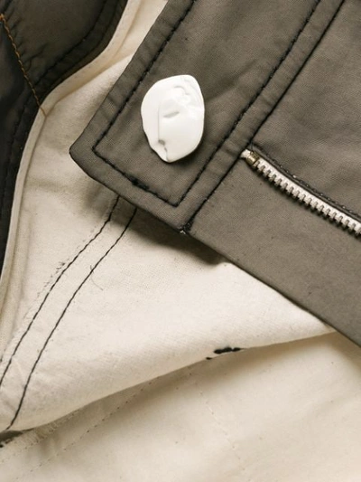 Shop Rejina Pyo Slim Pocket Detail Trousers In Black