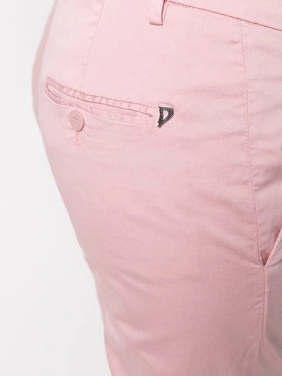 Shop Dondup Skinny Trousers In Pink