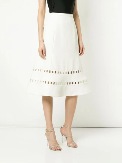 Shop Rachel Gilbert Adeline Skirt - White