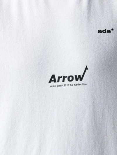Shop Ader Error Arrow Oversized T In White