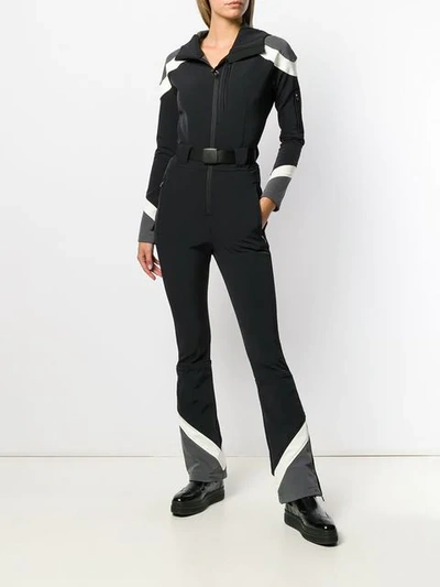 Shop Perfect Moment Allos Belted Jumpsuit In Black