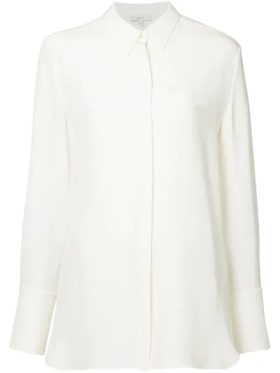Shop Layeur Button Down Shirt In White