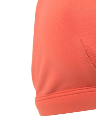 Shop Fella Ryder Bikini Top In Orange