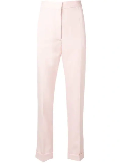 Shop Stella Mccartney Straight-leg Trousers In Pink