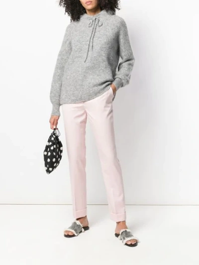 Shop Stella Mccartney Straight-leg Trousers In Pink