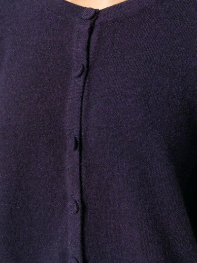 Shop Société Anonyme Cashmere Cardigan In Purple