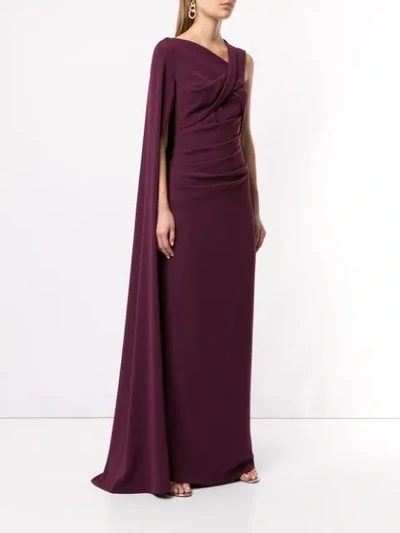 Shop Talbot Runhof Rosedale Gown In Tbo.845