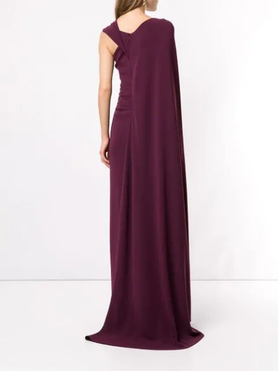 Shop Talbot Runhof Rosedale Gown In Tbo.845