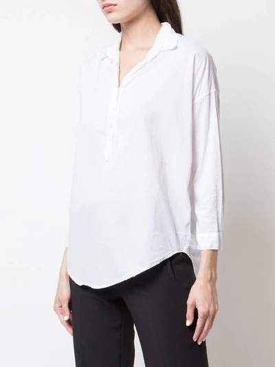 Shop A Shirt Thing Classic Tunic Blouse - White