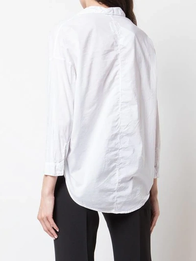 Shop A Shirt Thing Classic Tunic Blouse - White