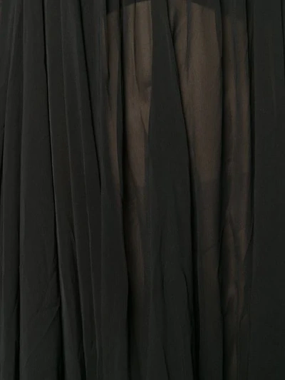Shop Jacquemus Loose Ruffle Dress In Black