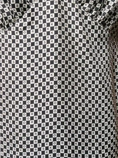 Shop Michael Michael Kors Geometric Print Camisole Top In Black