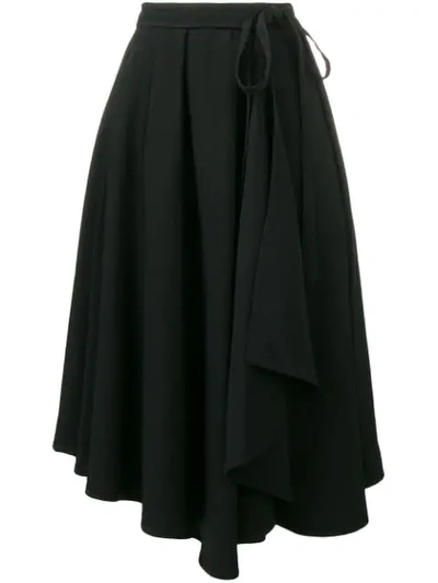 LEMAIRE FULL SKIRT - 黑色