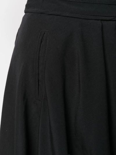 Shop Lemaire Full Skirt In Black