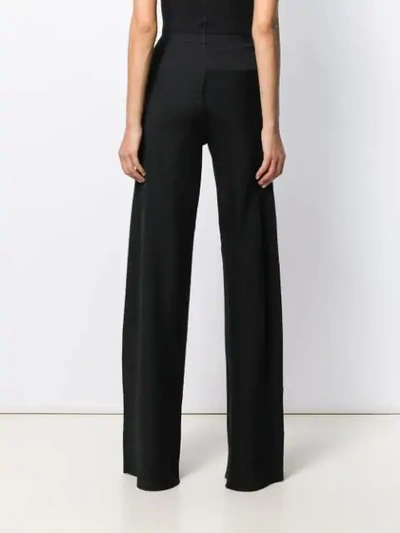Shop Rick Owens Forever Bias Wide-leg Trousers In Black