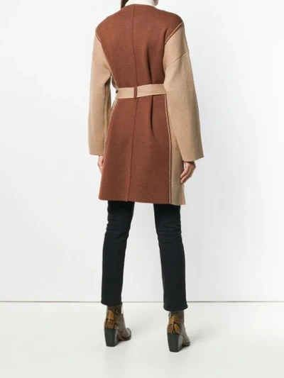 Shop Chloé Robe Coat - Brown