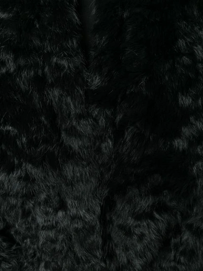 Shop Plein Sud Belted Jacket - Black