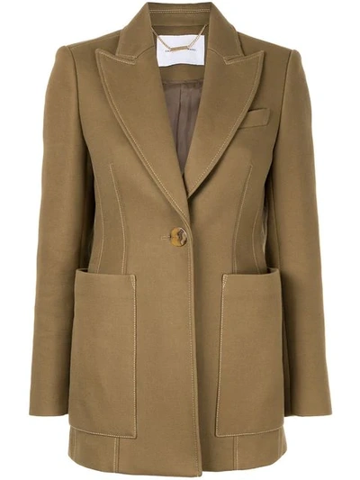 Shop Camilla And Marc Sloane Blazer In Brown