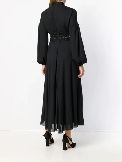 Shop Giambattista Valli Flared Loose Dress - Black