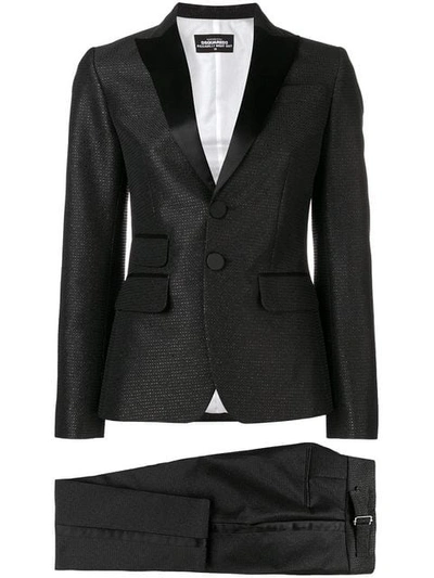 Shop Dsquared2 Evening Suit In Black