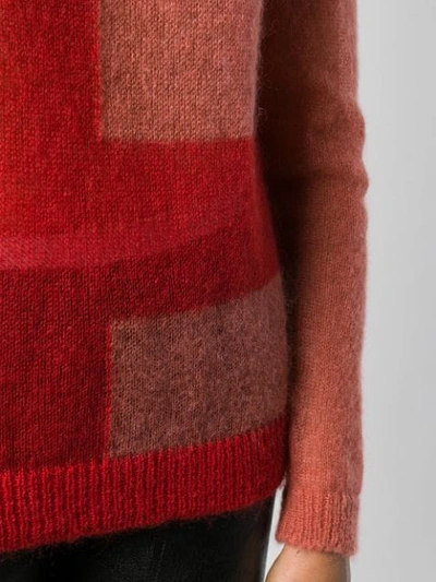 Shop Rick Owens Knitted Jumper In Red