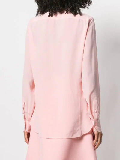 Shop Gucci Baby Rose Blouse In Pink