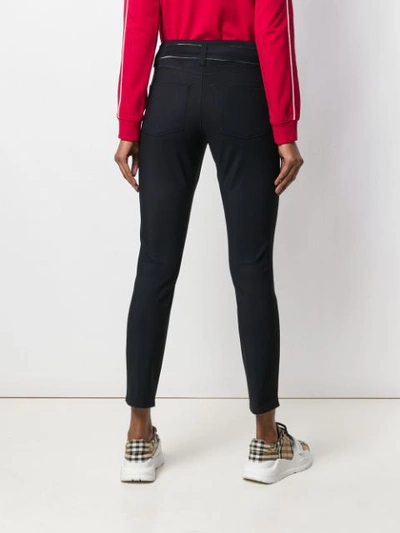 Shop Cambio Belted Waist Trousers In Black