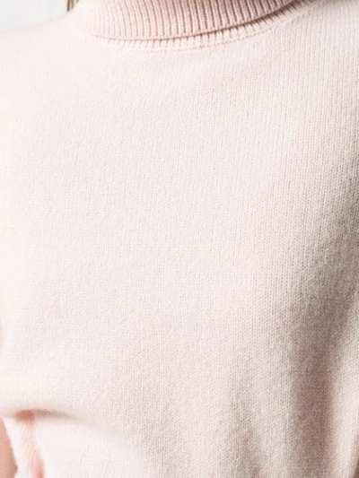 Shop The Row Roll Neck Jumper In Pink