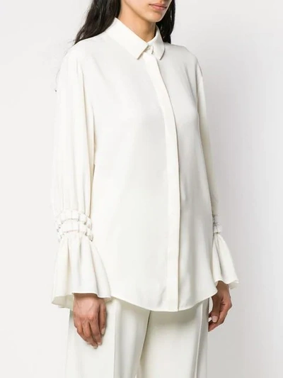 Shop Off-white Smoking Detail Shirt In Neutrals