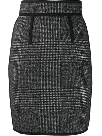 Shop Dsquared2 Mini Pencil Skirt In Black