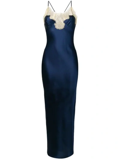 Shop Gilda & Pearl Gina Long Slip In Blue