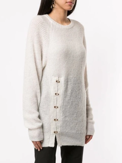Shop Alice Mccall The Sign Longline Jumper In White