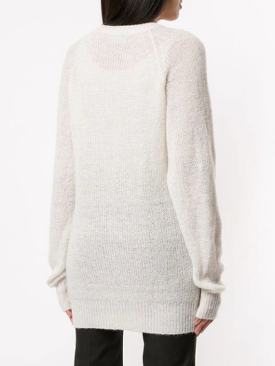 Shop Alice Mccall The Sign Longline Jumper In White