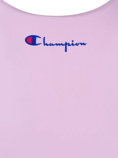 Shop Champion Colour-block Swimsuit - Pink