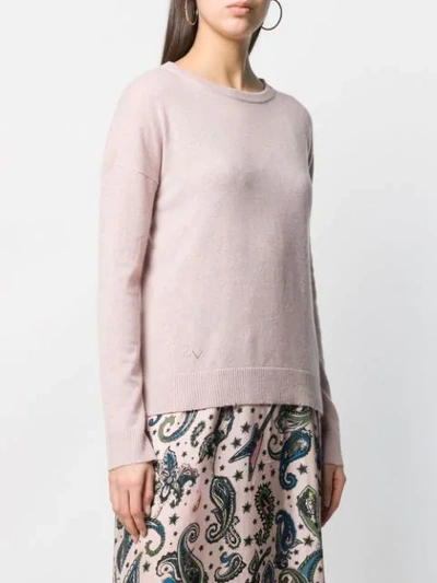 Shop Zadig & Voltaire Star Knit Sweater In Pink