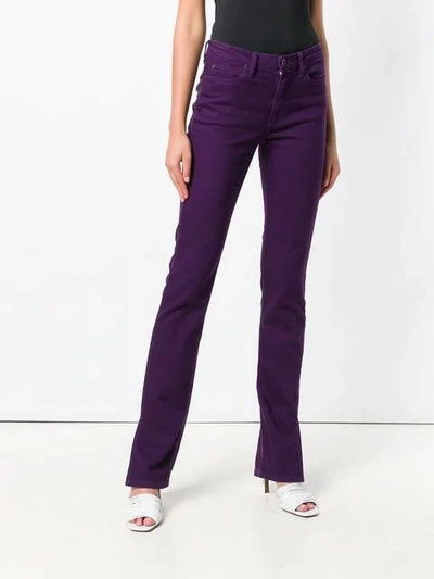 Shop Simon Miller Bootcut Jeans In Purple