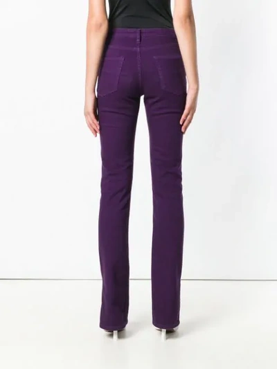 Shop Simon Miller Bootcut Jeans In Purple