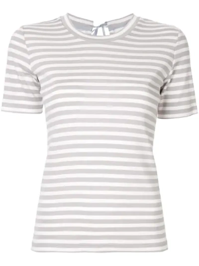 Shop Ballsey Gestreiftes T-shirt In White