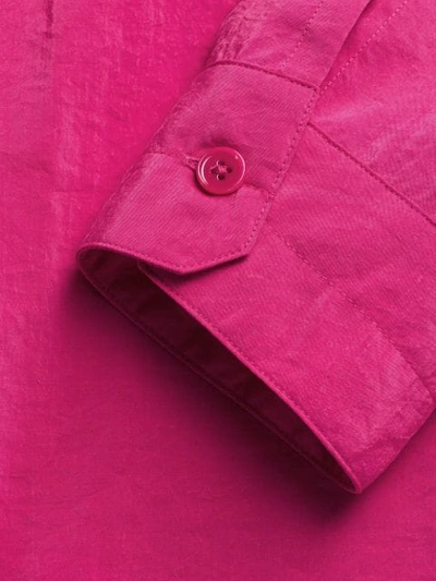 Shop Lemaire Hemd Mit Reissverschluss In Pink