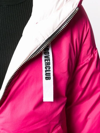 Shop Khrisjoy Joy Padded Jacket In Pink