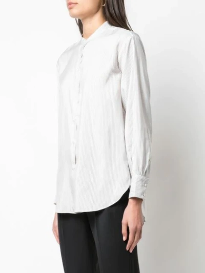 Shop Nili Lotan Button-up Shirt In White