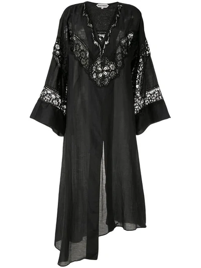 Giacobino Long-sleeved Dress In Black