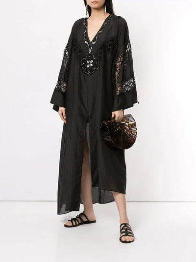 Giacobino Long-sleeved Dress In Black